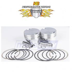 Kb Performance Mn/e0r7 Cast Piston Set For 1984-1999 Harley Davidson Fxst Softail Standard - Ua