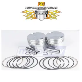 H868 Kb Performance Mn/h868 Cast Piston Set For 1986-1998 Harley Davidson Flht Electra Glide Gr H868 Kb Performance Mn/h868 Cast Piston Set For 1986-1998 Harley Davidson Flht Electra Glide Gr