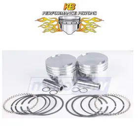Mg60 Kb Performance Mn/mg60 Cast Piston Set For 1986-1994 Harley Davidson Fxr Super Glide Ii - Ml