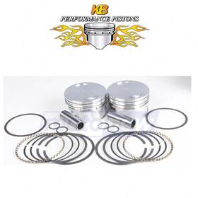 Kb Performance Mn/x9ne Cast Piston Set For 2000-2006 Harley Davidson Flstf Fat Boy - Engine Nb