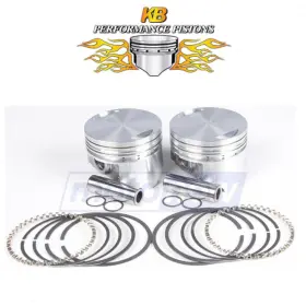 Yw99 Kb Performance Mn/yw99 Cast Piston Set For 1990-1999 Harley Davidson Flstf Fat Boy - Engine Gq