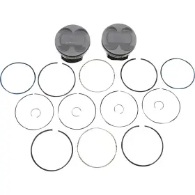 Kb Pistons 800745266941 Piston Kit - 124 Inch Standard M8 Kb576lca.std