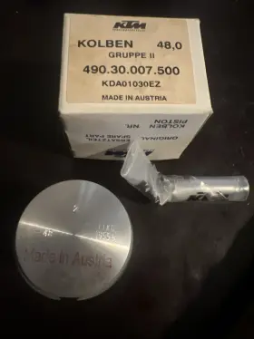 490.30.007.500 Ktm Oem Piston Cpl 48 0mm 85c Kit A55