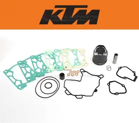51730007010 Ktm Top End Piston Gaskets Kit I 150 Exc Xc-w 22-23 Oem Rebuild Ring Set #l301 B