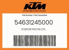 54631245000 Ktm Genuine Starter Piston Cpl. -