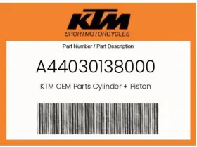 A44030138000 Ktm 2024 Cylinder And Piston Kit