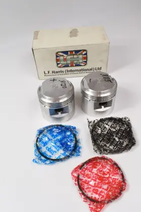 70-3610 Lf Harris 70-3610/020 Triumph Pre Unit 650 Tr6 T120 Piston Set Rings Pins .020