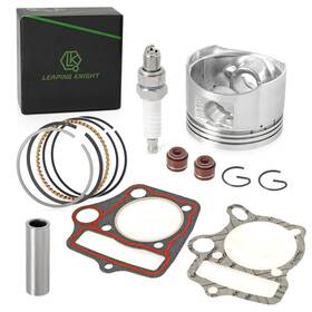 Lk Leaping Knight Ssr-110cc 52.4mm Bore Replacement Piston Rings Gasket Set For Kazuma Taotao Sunl
