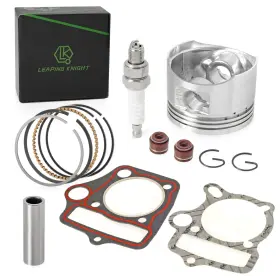Lk Leaping Knight Ssr-110cc 52.4mm Bore Replacement Piston Rings Gasket Set For Kazuma Taotao Sunl