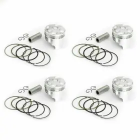 12111-06c02 Madhornets Piston Rings Pin Set 0.50 For Suzuki Gsxr250 Bandit/katana 250 Gsf Gsx 89-00