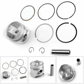 M562-a009-b Madhornets Gs125 0.25mm 1982-2002 Kit Piston Gs125s/e 57.25mm Bore For Ring Suzuki U. Size