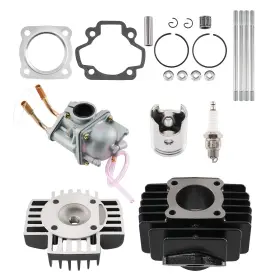 Qks2im Maxpeedingrods 40mm Bore Cylinder Piston Carburetor Assembly For Yamaha Pw 50 Pw50 1981-09