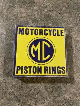 Ac-280 Mc Harley Davidson Motorcycle Piston Rings Ac 280 .060 Nos