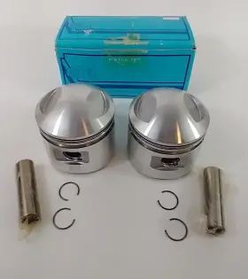 62237 Mid Usa Vintage Piston Kit Harley 48-80 Big Twin 070 Inch 1200cc 48/80 8.511 Comp