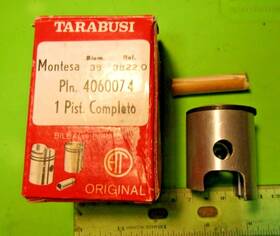 Montesa 4060.074j Rapita 50 Piston Kit P/n Nos 1974-1978 # 10 38.00 Mm