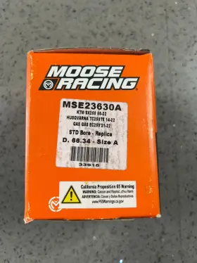 0910-2719 Moose Racing Mse23630a Piston Kit Ktm/husqvarna/gasgas D. 66.34 Size A
