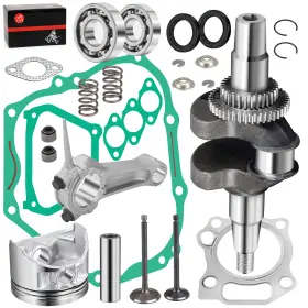 93306-30709-00 Moto1988 301cc Crankshaft Connecting Rod 0.5mm Oversize Piston Valve Seal For Yamaha G20a