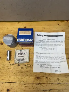 31202 Nempco Harley-davidson Sportster 900cc 1957 Up Set Of Piston Rings .010 Over Nos