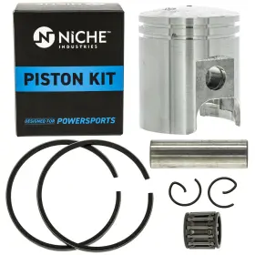 18u-11631-00-a0 Niche 519-kps2230t Stock Piston Kit For Yamaha Yamahopper Qt50 18u-11635 1979-1987
