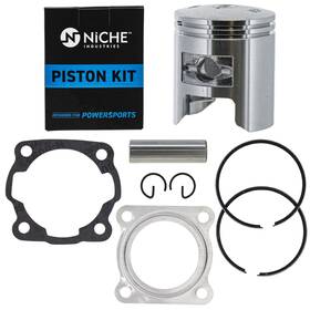Niche Mk1001143 Standard Bore Top End Repair Kit Honda Nq50 Spree Sb50d Elite E 12191-gk8-010