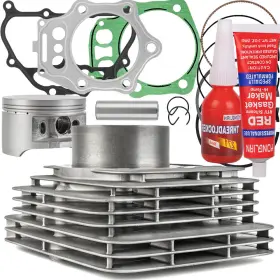 12100-hp0-a00 Oumurs Honda Foreman 500 Trx500 Fe Fm 4x4 2005-2011 Cylinder Piston Gasket Rebuild Kit