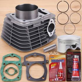 Oumurs Mppaoo37hd181oo7zb-1f For 2003-2019 Honda Crf230f Sl230 Xr230 235cc Cylinder Piston Gasket Top Kit Set