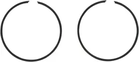 R09-661-2 Parts Unlimited Ring Set 2.579 Inch