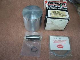 Polaris 642p8 Suzuki Dirt Bike 89-1995 Rm250 89-1998 Rmx250 2mm Over Wiseco Piston Kit