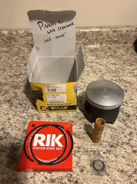 01.1408.200 Pro-x Piston Kit 91.00mm 2.00mm Over For 1982-2001 Honda Cr500 01.1408.200 Pro-x Piston Kit 91.00mm 2.00mm Over For 1982-2001 Honda Cr500
