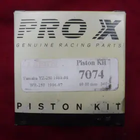 7074 Pro X Yamaha 1988-1998 Yz250 1994-1997 Wr250 Prox Piston Kit 69.00mm .040 Oversize