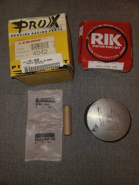 Pro-x Px-4042 Honda Cr500 1984-2001 84-01 Prox Piston Kit .50mm Step 2 Ov2 89.50mm