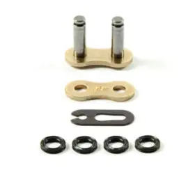 07.rc520xclg Prox 520 Mxr X-ring Clip Connecting Link - Gold