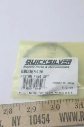 8m0065496 Quicksilver Piston Ring Set