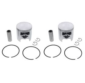 Race-driven 800050 1999-2007 Yamaha Vk540 Iii Piston Kit X2 0.20 Inch O/s Natural Coating Race-driven