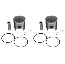 Race-driven 800071 1999-2001 Yamaha Phazer 500 Pz500 Piston Kit X2 0.40 Inch O/s Teflon Coated