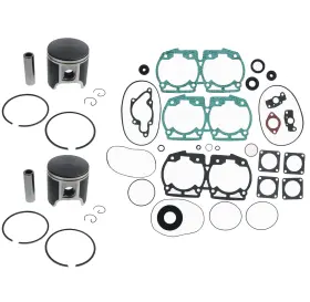801430 Race-driven Piston And Gasket Kit Fits Ski-doo Formula Mxz 670 1996 1997 Teflon Coated