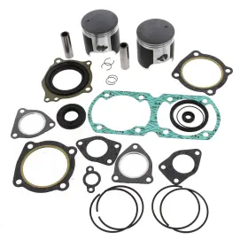806837 Race-driven Piston And Gasket Kit Yamaha Enticer Ii Lt Et410tr 1992-1994 Teflon Coated