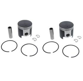 Race-driven 89372 Piston Kit Polaris Rmk 500 1996 1998 Teflon Coated X2 Snowmobile By Race-driven