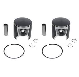 Race-driven 89827 1996 1997 Ski-doo Formula Mxz 583cc Piston Kit X2 Teflon Coated By Race-driven
