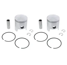 89941 Race-driven 1978-1988 Yamaha Enticer 340 Et340 Piston Kit X2 Snowmobile By