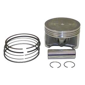 Rareelectrical 01.1654.000-z8 Honda Xr600r Xr 600r Piston Kit 97mm Std Bore 1985-2000 594cc 13101mk2043