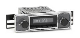 Retrosound Lab-m1-308-509-40-80 Retroradio For 1961-66 Jaguar Mk Series With Becker-style Plate Bt Aux Am/fm Lab