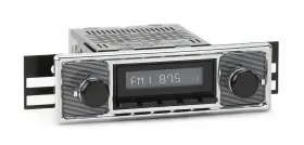 Lab-m1-308-509-40-80 Retrosound Retroradio For 1961-66 Jaguar Mk Series With Becker-style Plate Bt Aux Am/fm Lab