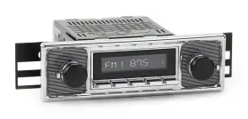 Lac-m1-308-509-40-80 Retrosound Retroradio For 1984-85 Mercedes-benz 190 Series Bt Aux Am/fm Lac-m1-308-509-40-8