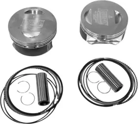 Rp301-111w Revolution Performance Monster Big Bore Piston Kit 124 Inch Flat Top 4.250
