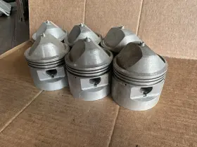 M-1611 Robbins Nos Triumph 650 Tiger Bonneville Semi Finished Piston 6pcs 73mm M1611 W3