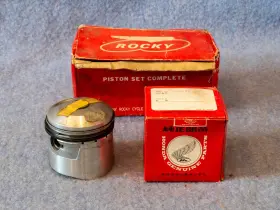 A3030 Rocky New Piston Set Std For Honda Cb350 Cg350 Cl350 Sl350