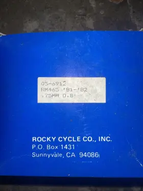 05-6912 Rocky Cycle Nos Suzuki Rm465 81-82 .75mm O.s. Piston Kit By Ahrma Vintage Mx