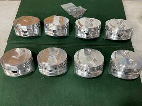 Ross 95661 Racing Forged Pistons New 400 Chevy .030 Over