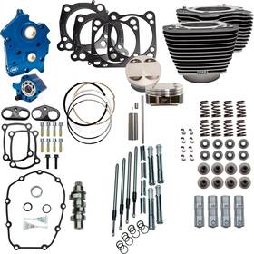 S&s 310-1101c S&s 128 Inch Power Pack 4.500 Stroke Water Cooled Chain Cam Drive